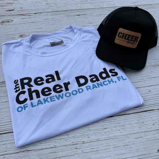 The Real Cheer Dads of Lakewood Ranch Performance Tee