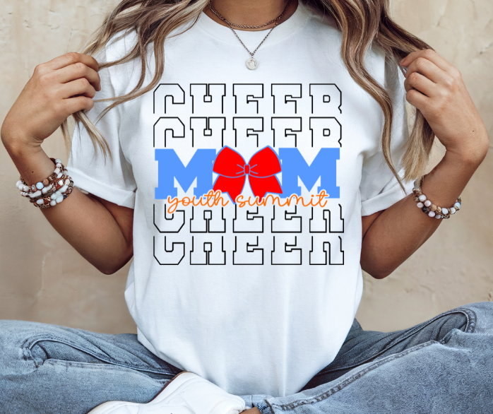 Youth Summit Mom Stacked tee