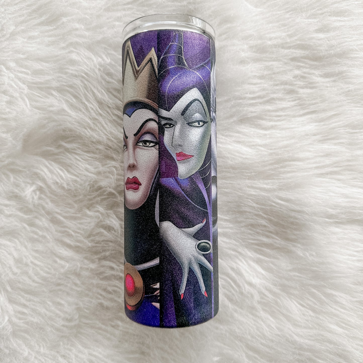 Disney Villains Inspired Tumbler,  20oz skinny