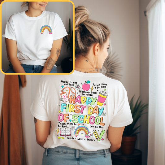 Happy First Day of School Tee