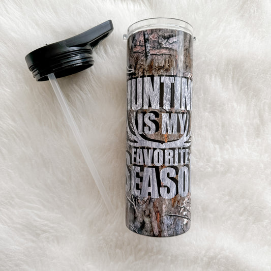 Hunting is my Favorite Season Sublimated Tumbler 20oz