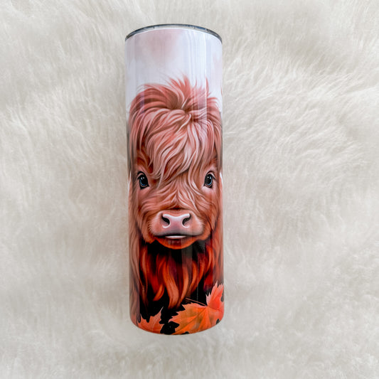 Highland Cow Tumbler, 20oz