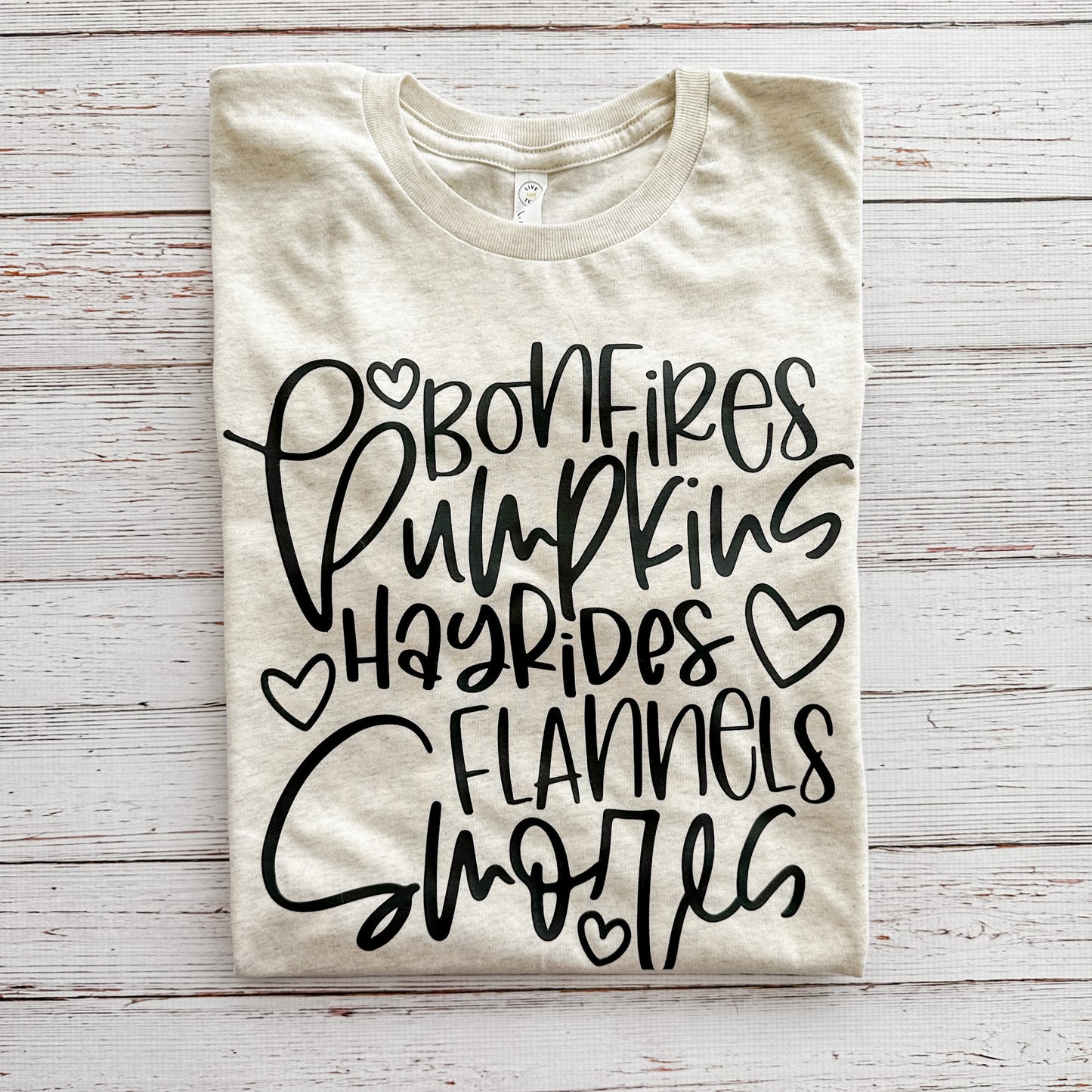 Bonfires, Pumpkins, Hayrides Tee