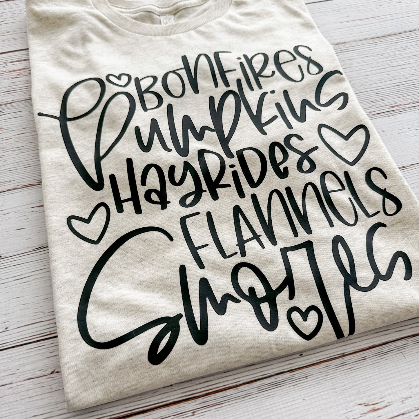 Bonfires, Pumpkins, Hayrides Tee