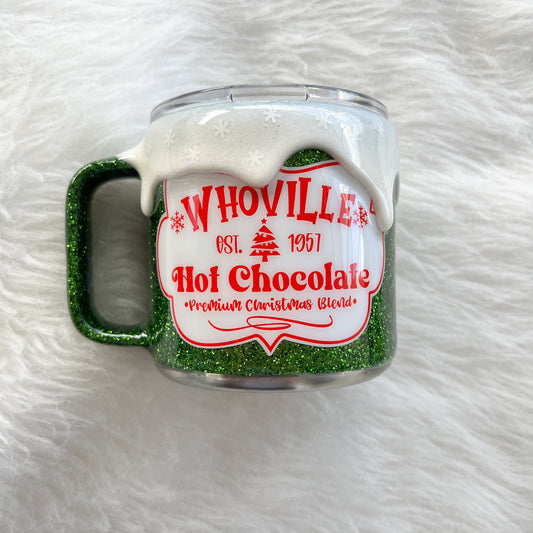 Whoville Insprired Epoxy Mug 10oz