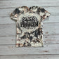 Somebody's Problem Cowhide Bleached Tee