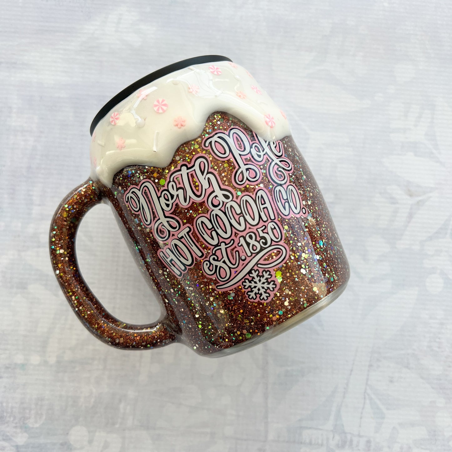 North Pole Hot Cocoa mug, 10oz