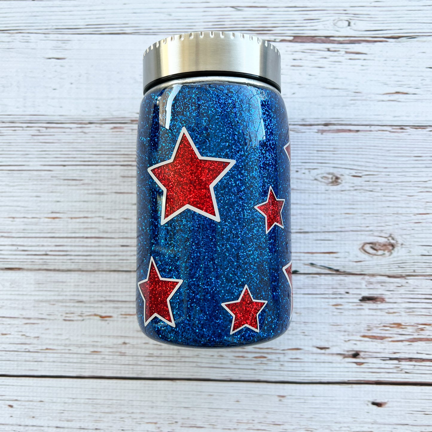 American Mama Mason Jar Epoxy Tumbler, 17oz