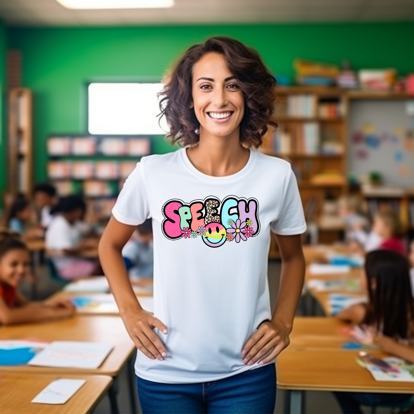 Retro "Speech" Tee