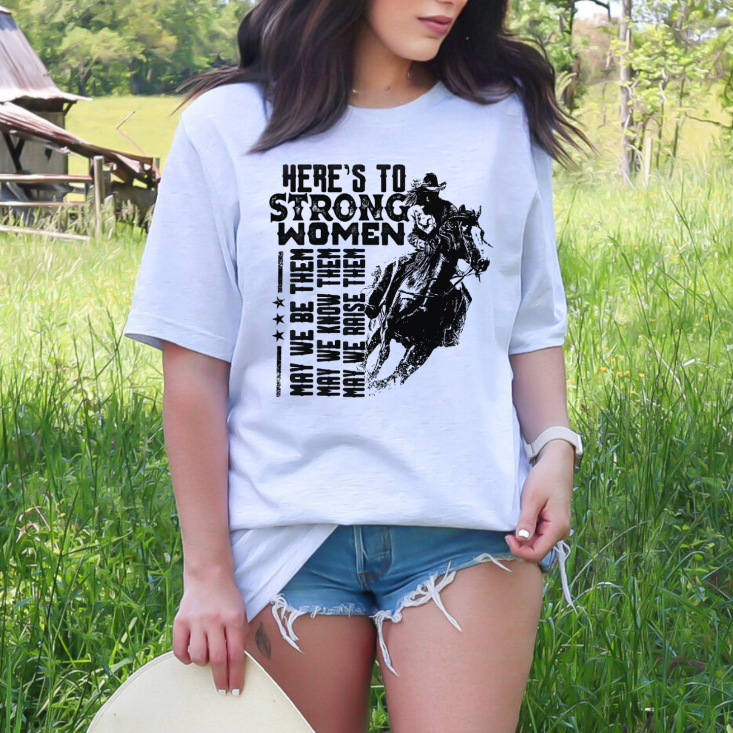 Here's to Strong Women Tee