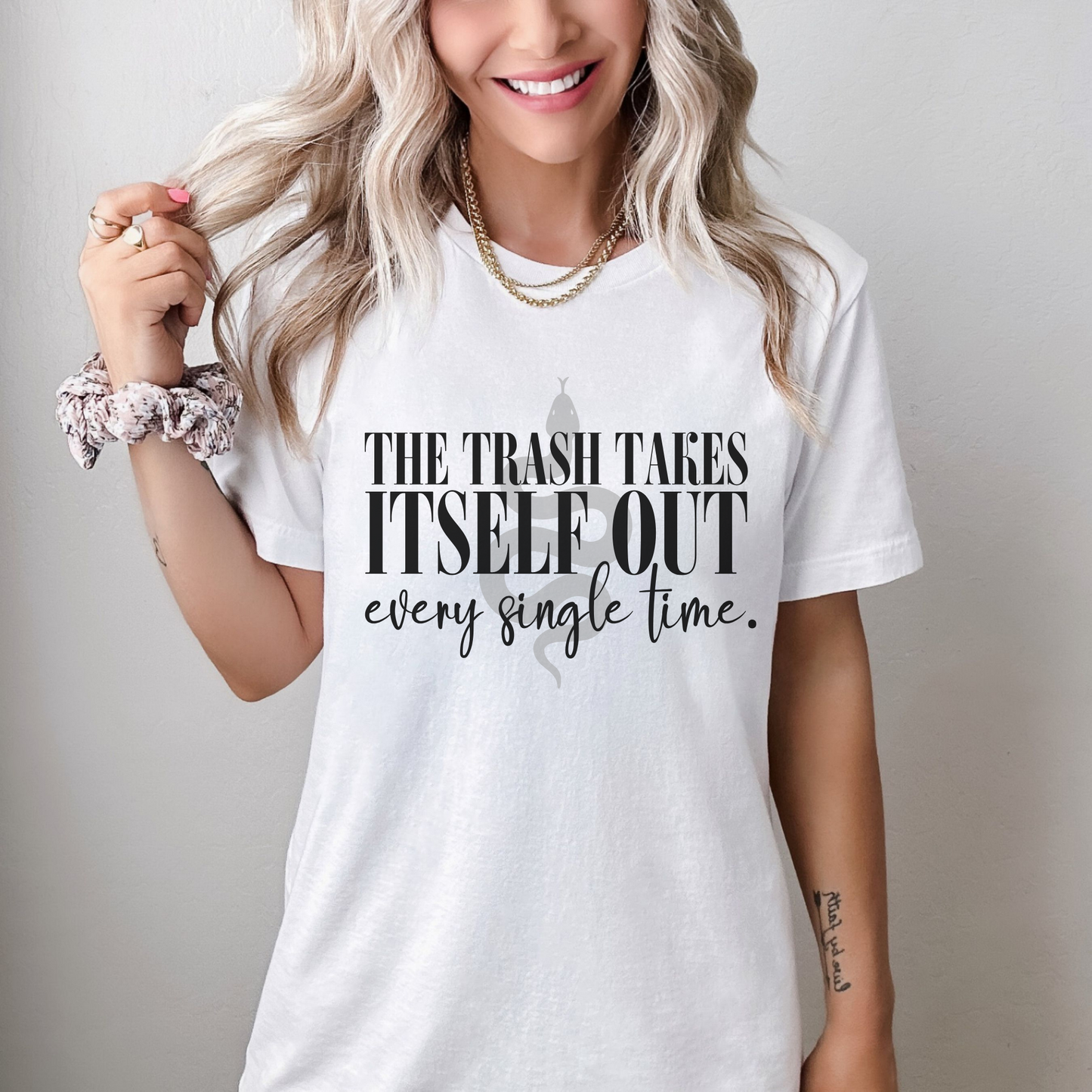 The Trash Takes Itself Out Tee