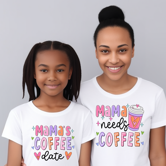 Mama Needs Coffee (ADULT), Tee