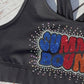 Summit inspired Rhinestone Sports Bra